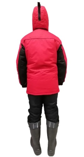 Зимний костюм для рыбалки Canadian Camper Snow Lake Pro цвет Black/Red (M) фото 6
